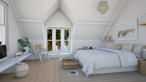 attic_bedroom - Bedroom  - by gios_designz 