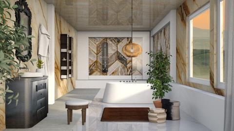 Tile Pattern - Bathroom  - by MsEclectic