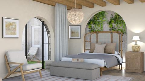 Simple natural bedroom - Bedroom  - by milyca8