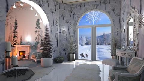 King winter hallway - by Iren Csicsai