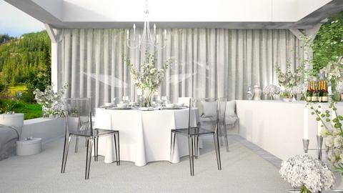 Wedding Dining - Living room  - by safdesigns