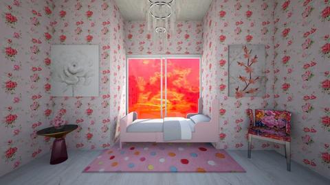 Pink room  - Classic - Bedroom  - by Rainbowfroghaha