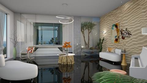 waves - Living room  - by barnigondi