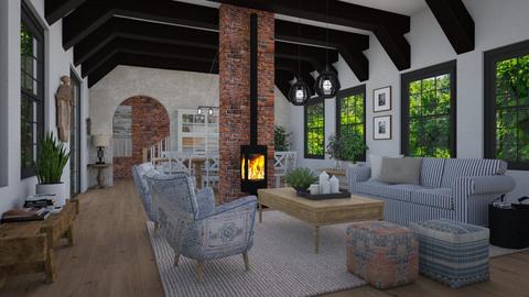 Barn hostel commonroom - by Thrud45