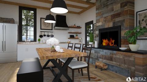 Modern Farmhouse Dinning - Dining room  - by rrogers47