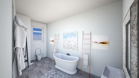 Odd shaped bathroom - Modern - Bathroom  - by jill0504