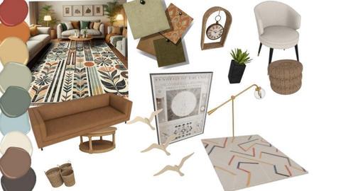 Boho Rustic Mood Board - by FKat13