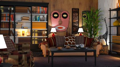 Curiosity Parlour  - Living room  - by Ally Carmody