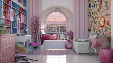 Mostly pink - Kids room  - by Mormbly 