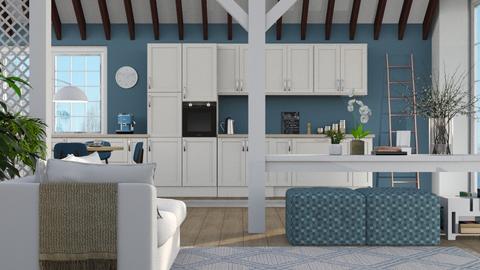 22_02_26 living kitchen - Living room  - by AnVie