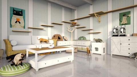 Cat cafe - by Swiss Miss