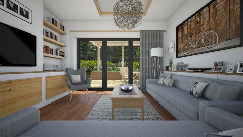 Projekat _ Dnevna soba - Living room  - by maja97