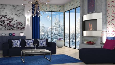 Blueberry - Living room  - by milyca8