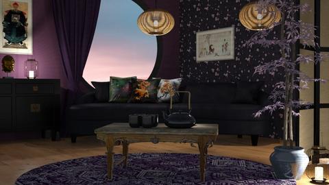 Tiny Living Room - Living room  - by MsEclectic