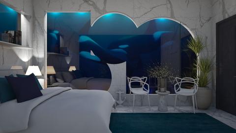 Orca Dreams - Bedroom  - by Ally Carmody