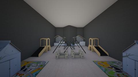 twin room for kids - Kids room  - by Roomnoob
