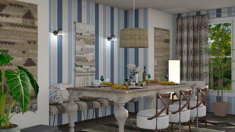 Textiles collector - Dining room  - by Mormbly 