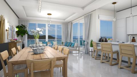 Beach Condo - Living room  - by matina1976