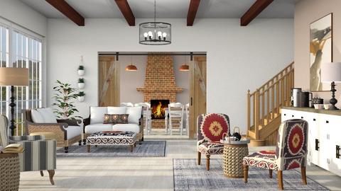 Hostel - Living room  - by gretaponte