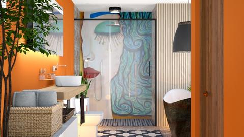 Mexican Bath - Bathroom  - by KC Pechangco