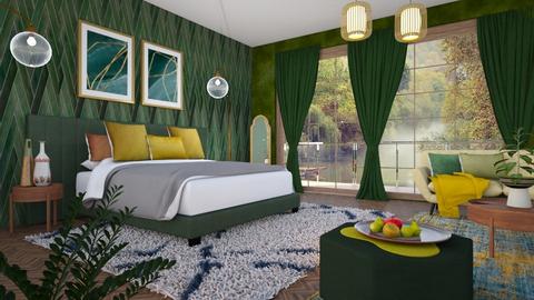 Green and Yellow - by milyca8