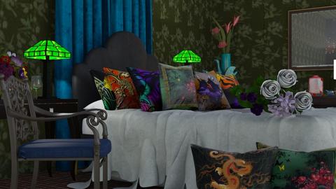 Exotic cushion _2 - Bedroom  - by milyca8