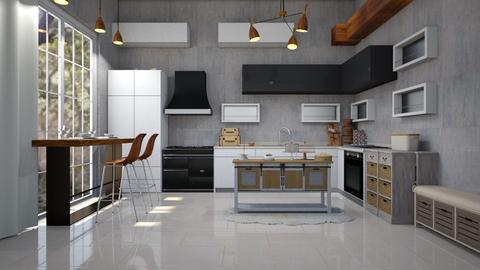 Wood Kitchen - by Bailey0107
