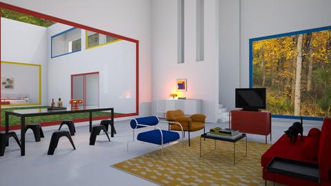 Bauhaus - Living room  - by fibulas aeneas