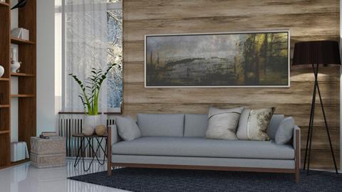 M_ Beautiful winter - Modern - Living room  - by milyca8