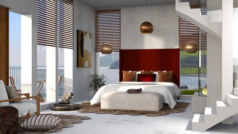 Concrete  - Bedroom  - by Ally Carmody
