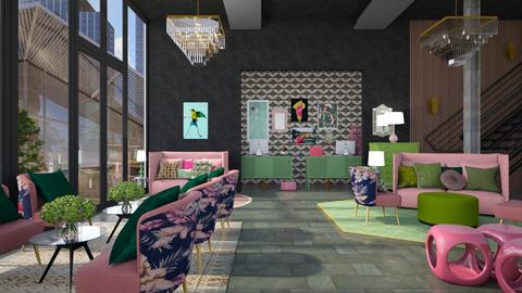 Colorful Lobby - by sarah4368