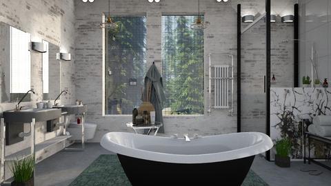Industrial btr - Bathroom  - by milyca8