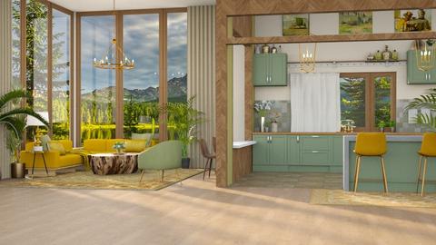 Yellow Green Studio - by AllayAzalea