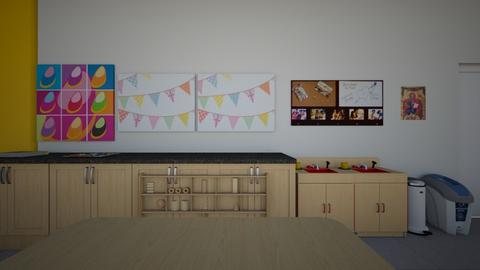 Elementary Art Classroom - by swoodard75