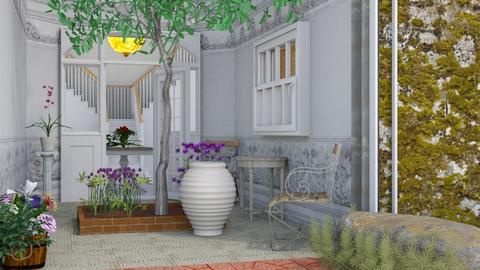 Hidden courtyard - Garden  - by Mormbly 