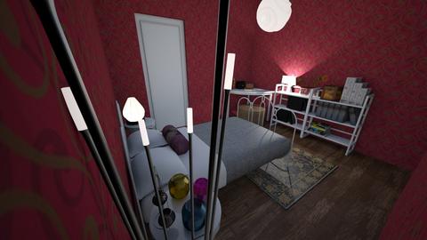 Mini Clutter Bedroom - Eclectic - Bedroom  - by KajsaRain