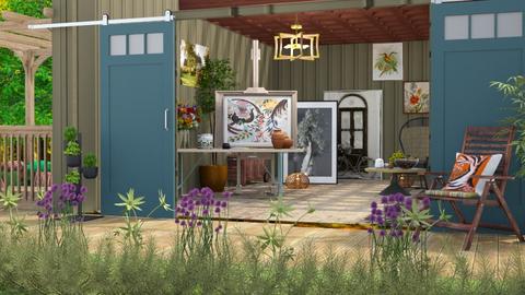 Garden Art - by milyca8