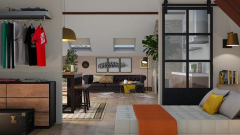 attic loft - by AnVie