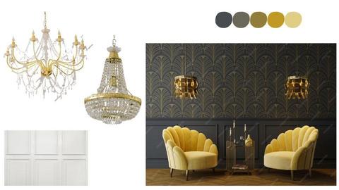 Green and Yellow Lounge - by chanzie