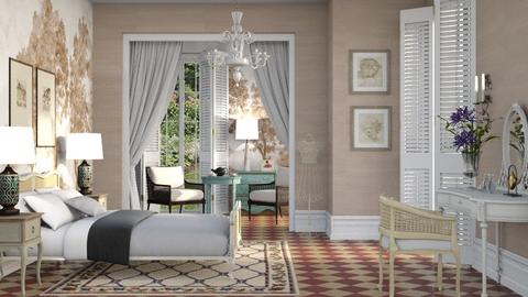 Jardin Sepia - Bedroom  - by gretaponte