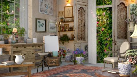 Artist Garden Studio - by BibiMarton