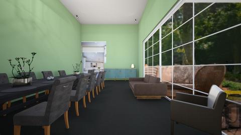 green dining - Dining room  - by annika108