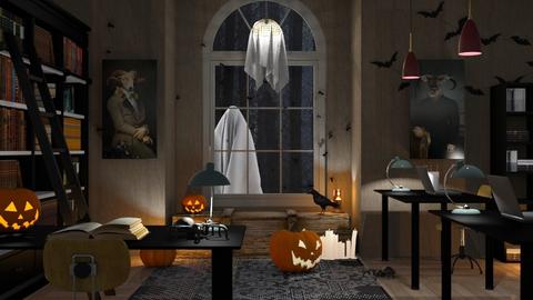 halloween office - Office  - by AnVie