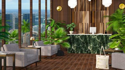 Palm Lobby Retreat - by milyca8
