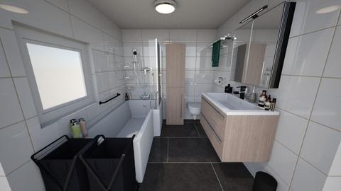 Tom badkamer - Bathroom  - by sophievanduiv