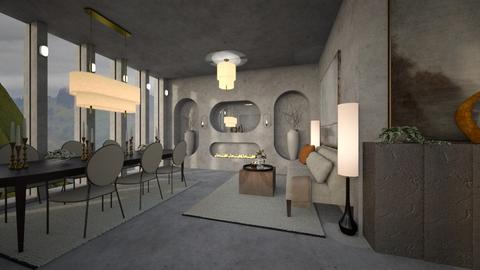 Nooks - Living room  - by camilla_saurus