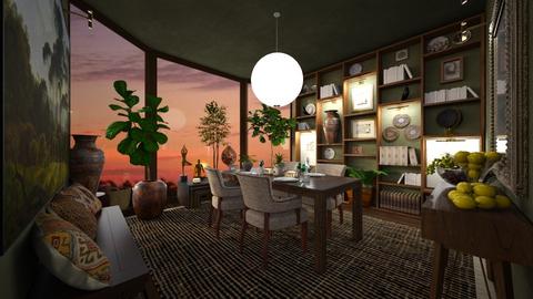Francis - Dining room  - by camilla_saurus