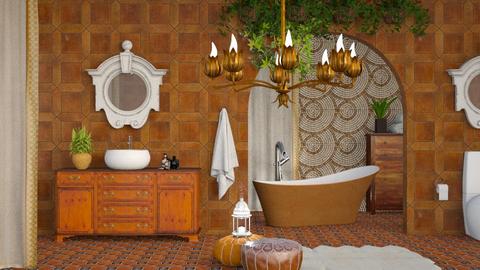 M e x i c a n - Bathroom  - by Jay Styling