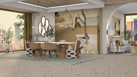 DINING IN DALI STYLE - Modern - Dining room  - by RS Designs