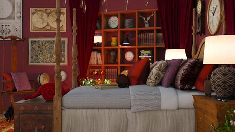 Maximalist - Bedroom  - by fibulas aeneas